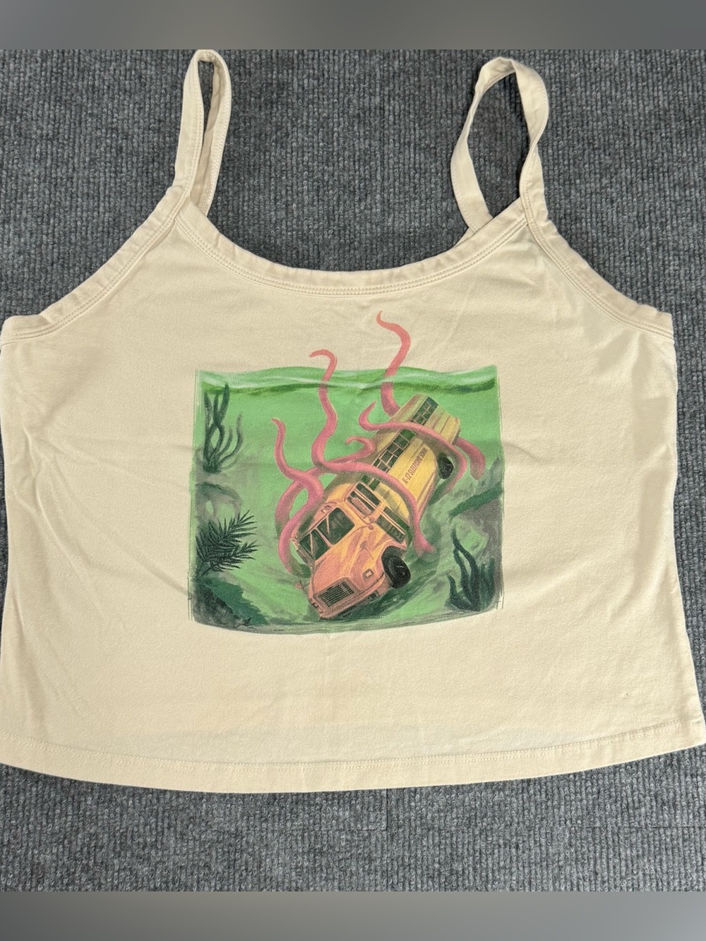 Melanie Martinez Trilogy Tour Tank XL Sunken K-12 Bus Graphic Dollette Alt Pop